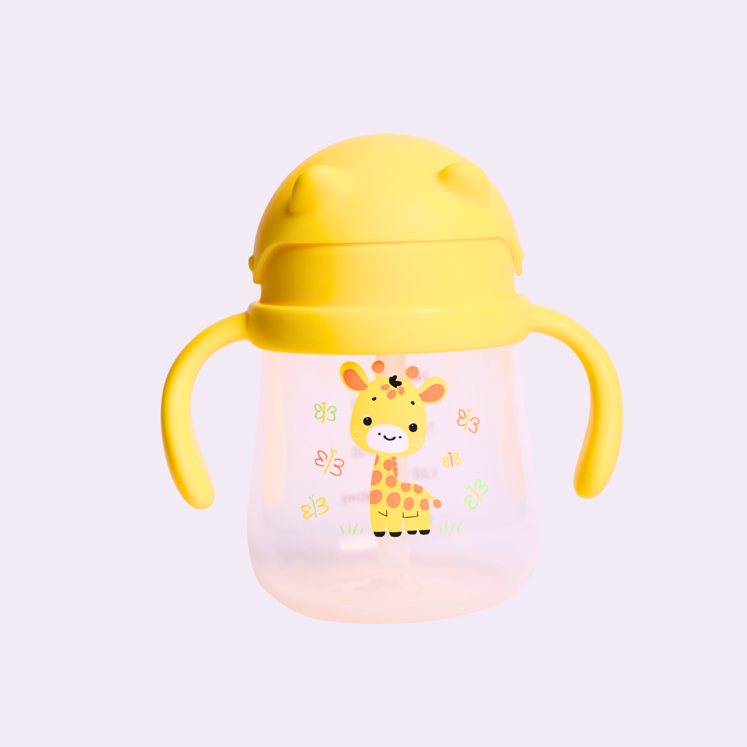 Baby Trainer Sippy Cup 270ml | BPA-Free Leakproof Straw Sipper with Soft Silicone Spout