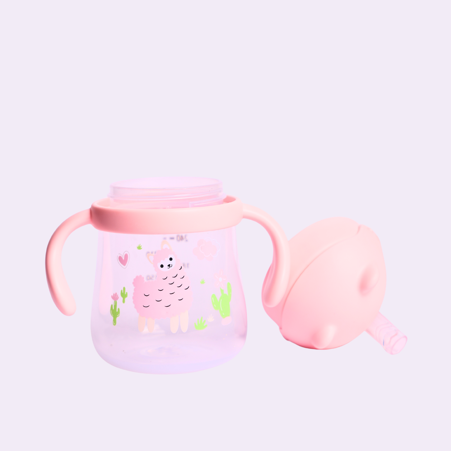 Baby Trainer Sippy Cup 270ml | BPA-Free Leakproof Straw Sipper with Soft Silicone Spout