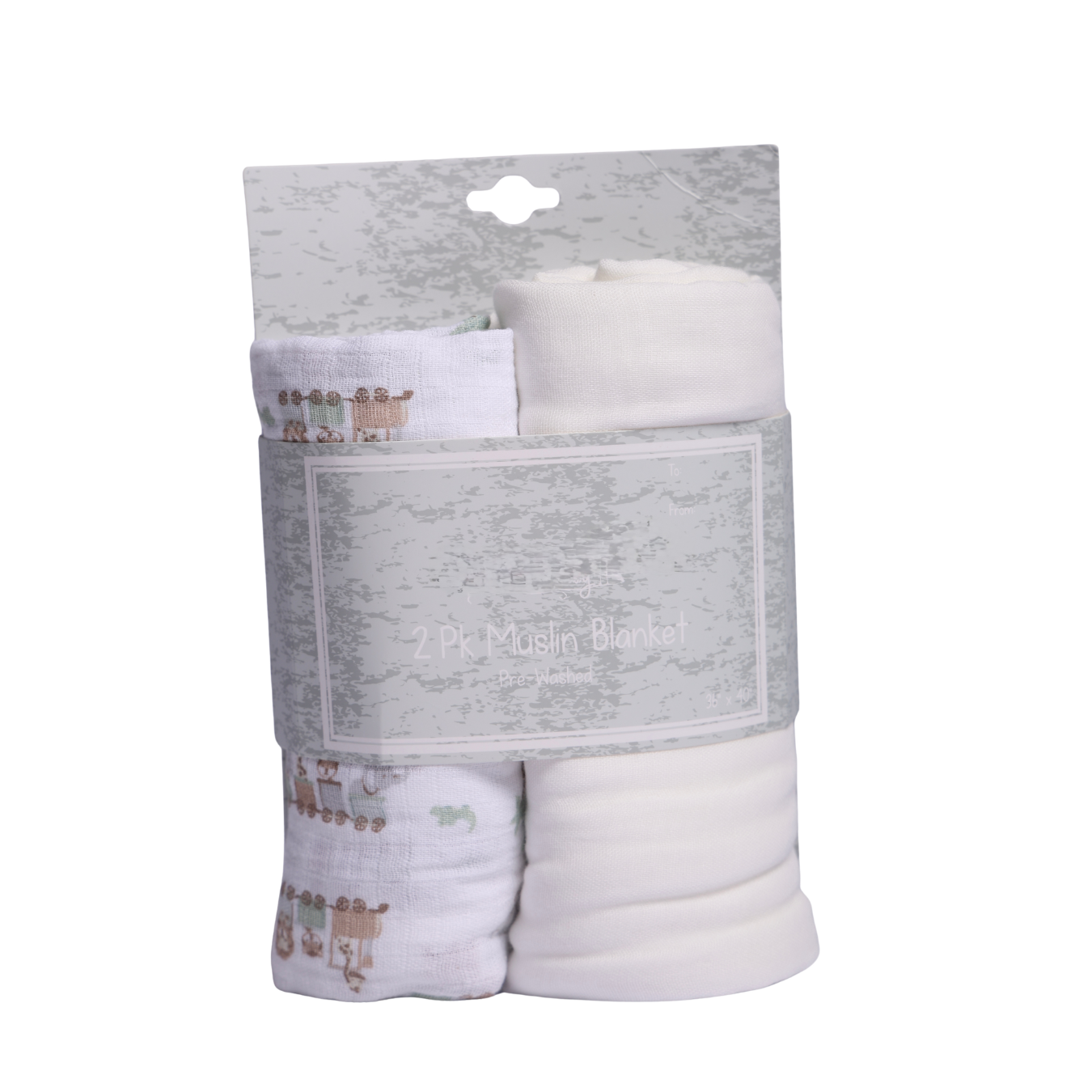 Muslin Baby Blanket Combo Pack of 2
