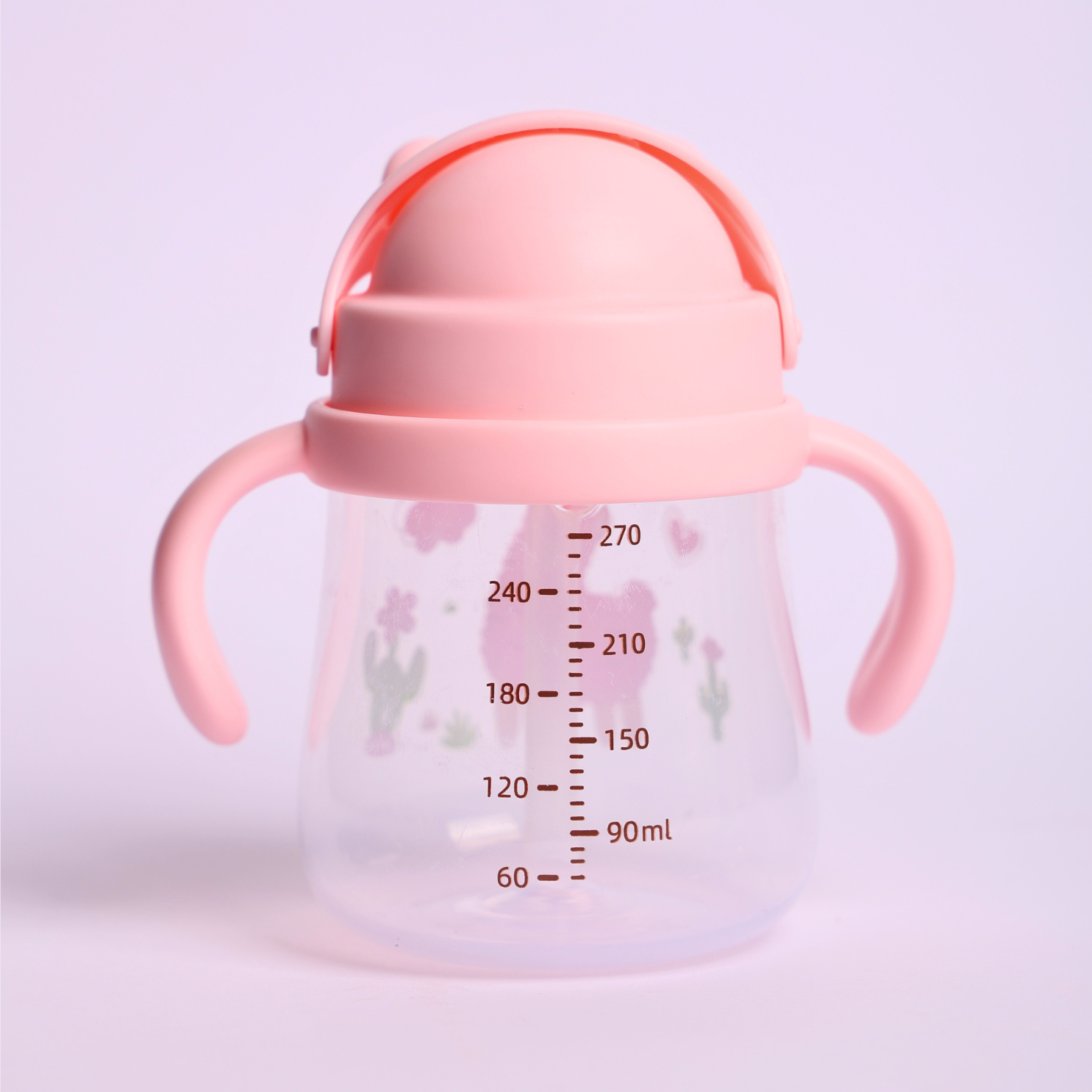 Baby Trainer Sippy Cup 270ml | BPA-Free Leakproof Straw Sipper with Soft Silicone Spout