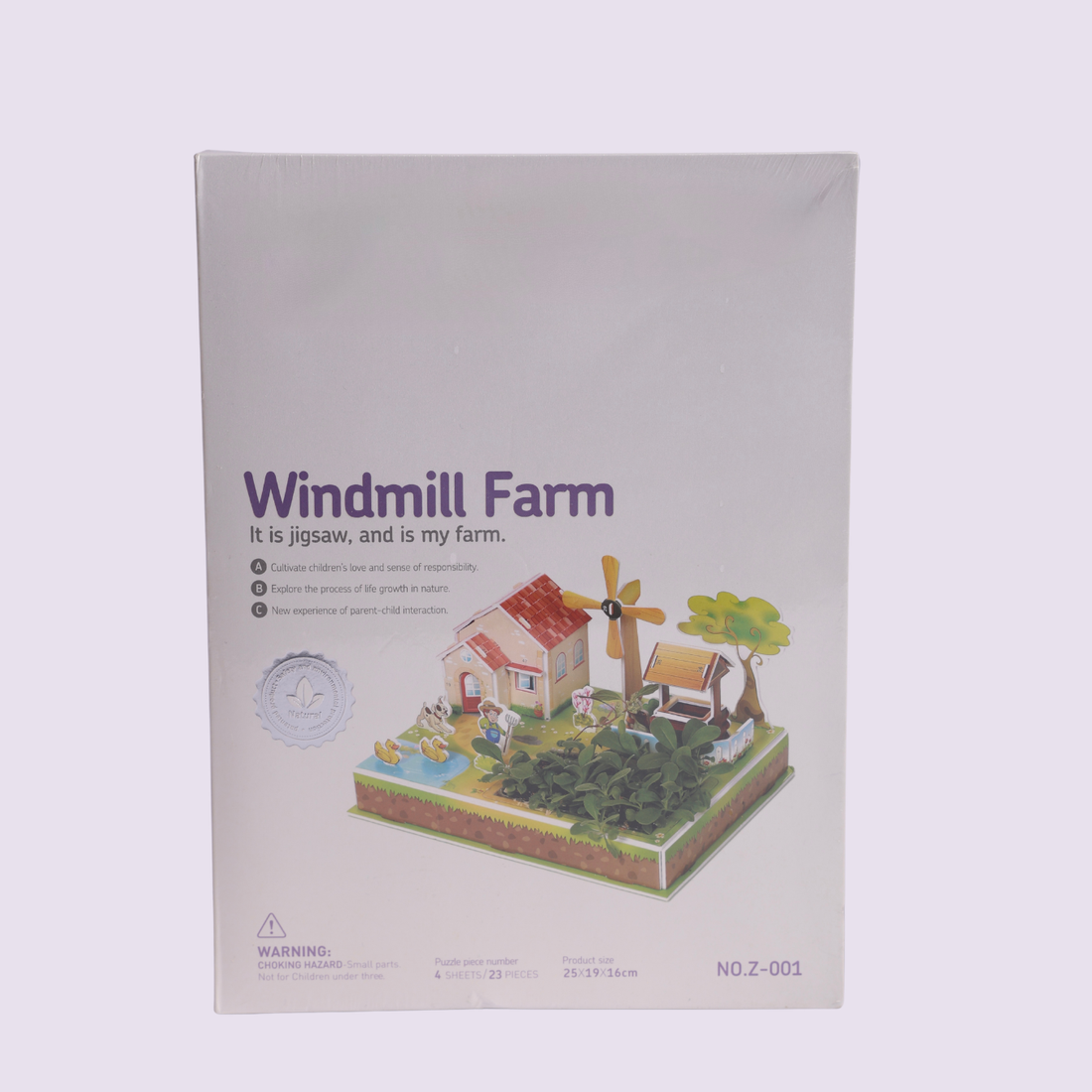 Mini Forest House 3D Puzzle DIY Kit – Pack of 1 Random Design