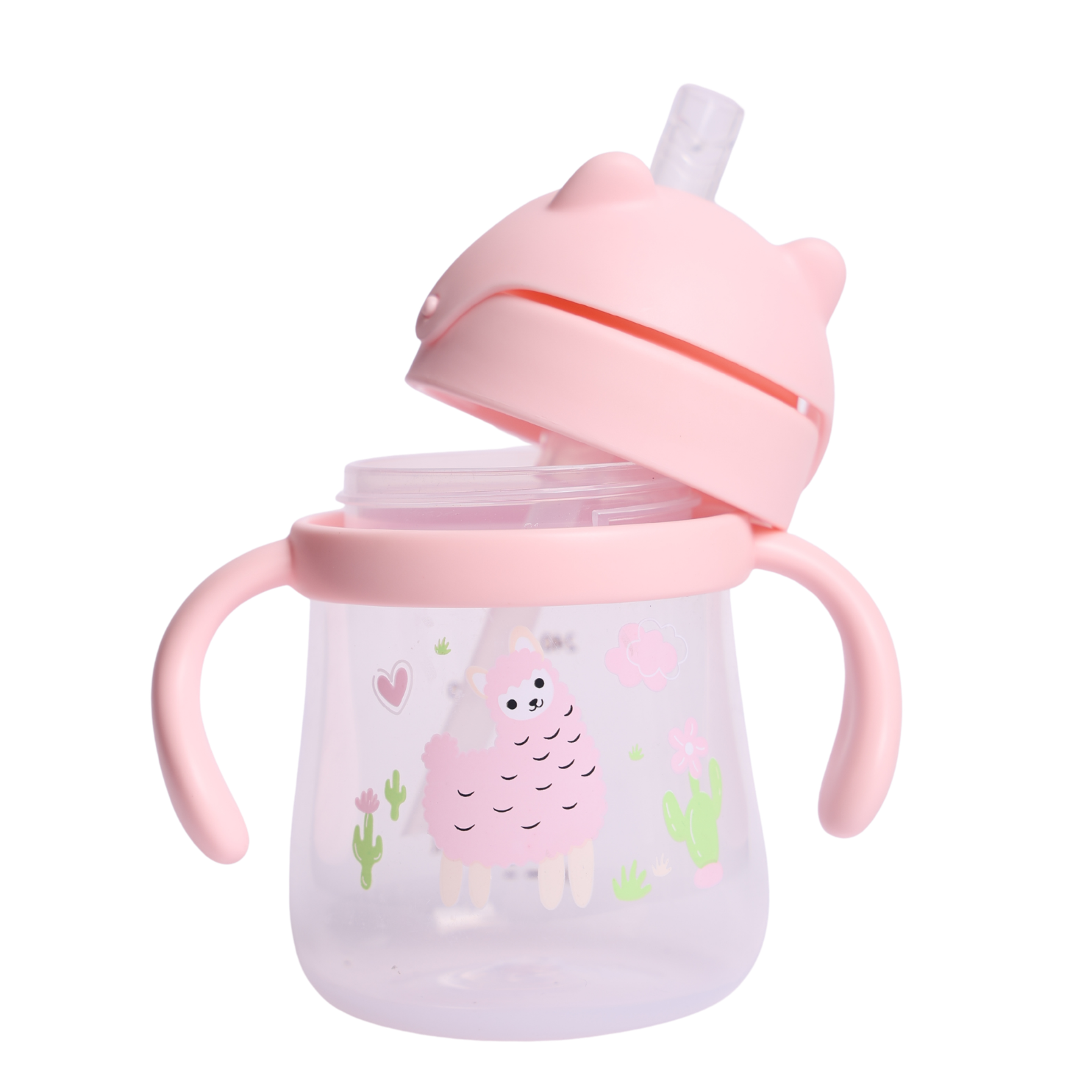 Baby Trainer Sippy Cup 270ml | BPA-Free Leakproof Straw Sipper with Soft Silicone Spout