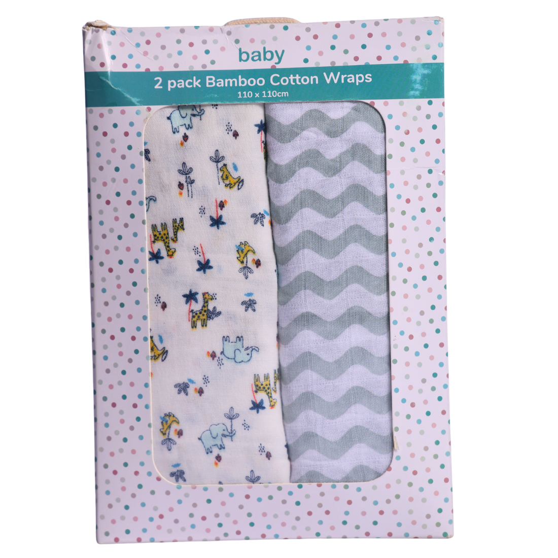 Muslin Double Layer Baby Swaddle Combo Pack of 2
