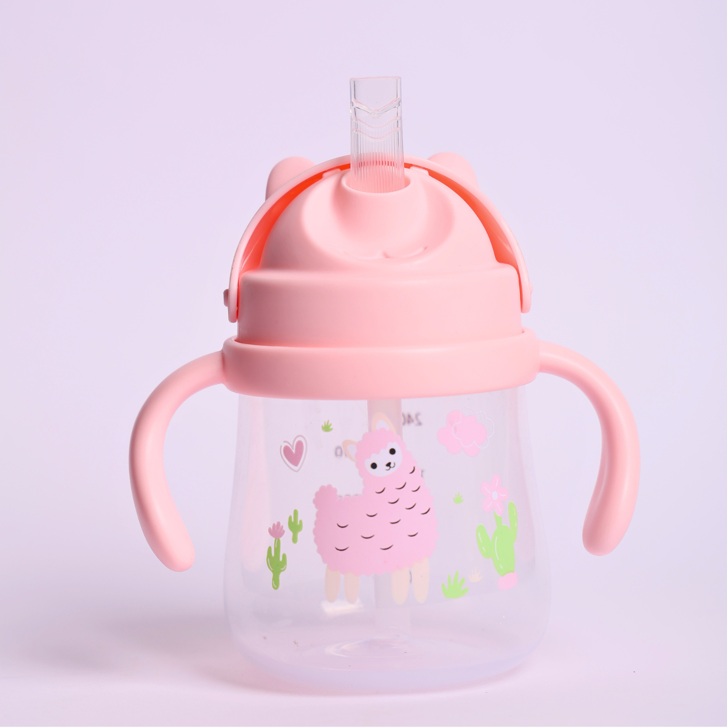 Baby Trainer Sippy Cup 270ml | BPA-Free Leakproof Straw Sipper with Soft Silicone Spout