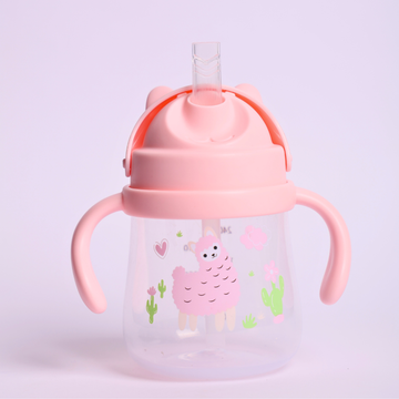 Baby Trainer Sippy Cup 270ml | BPA-Free Leakproof Straw Sipper with Soft Silicone Spout