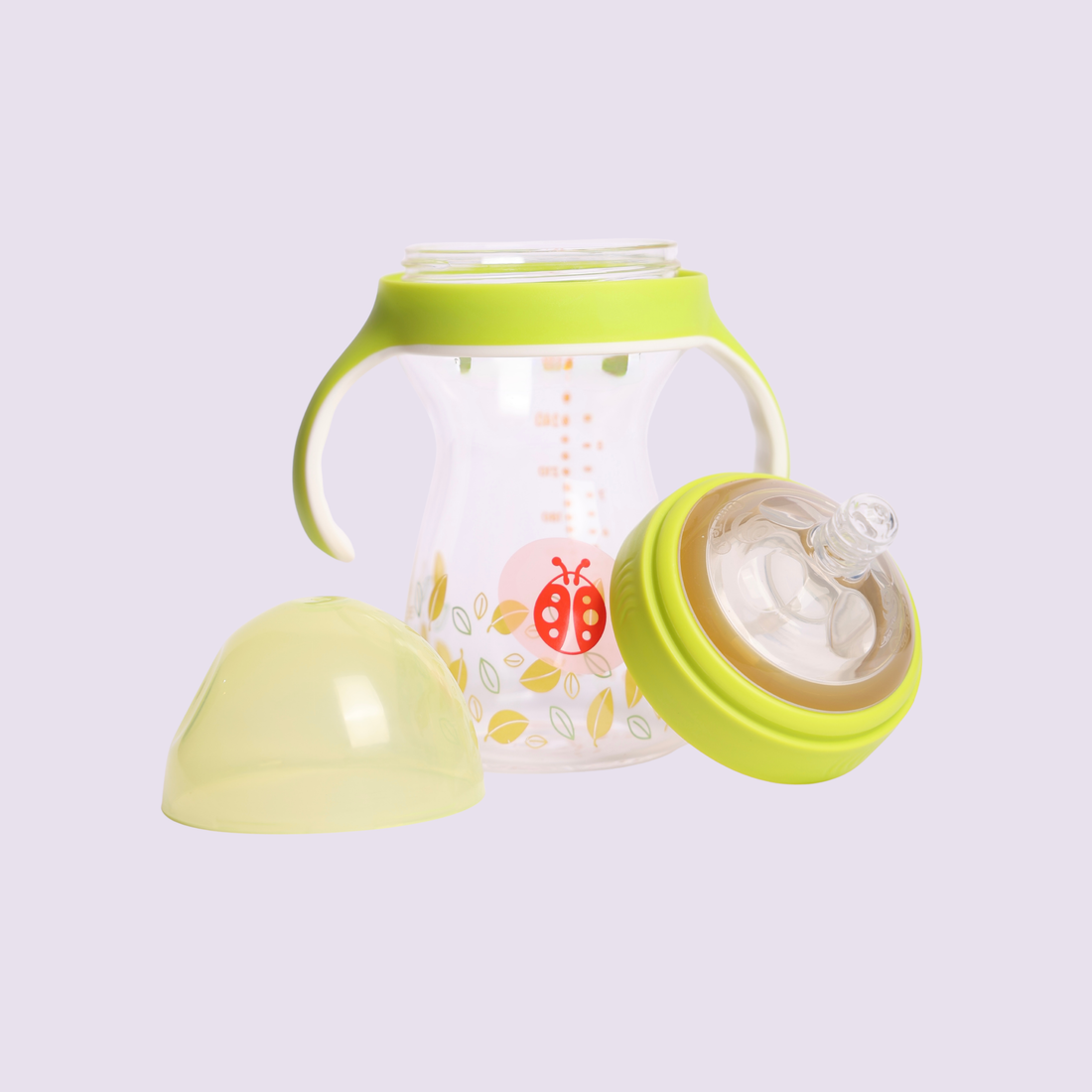 Babisafe Baby Milk Feeding Bottle with Handles 180ml
