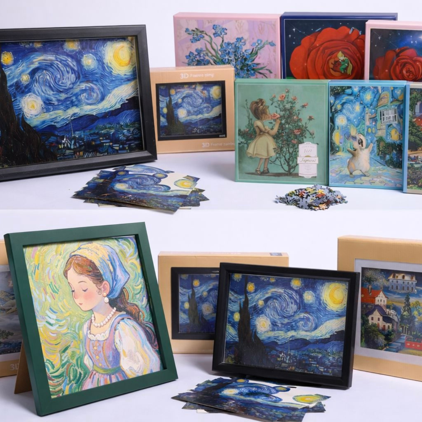 Tara Ventures Fine Art Puzzle Random Pack of 1 for Adults & Kids 10+