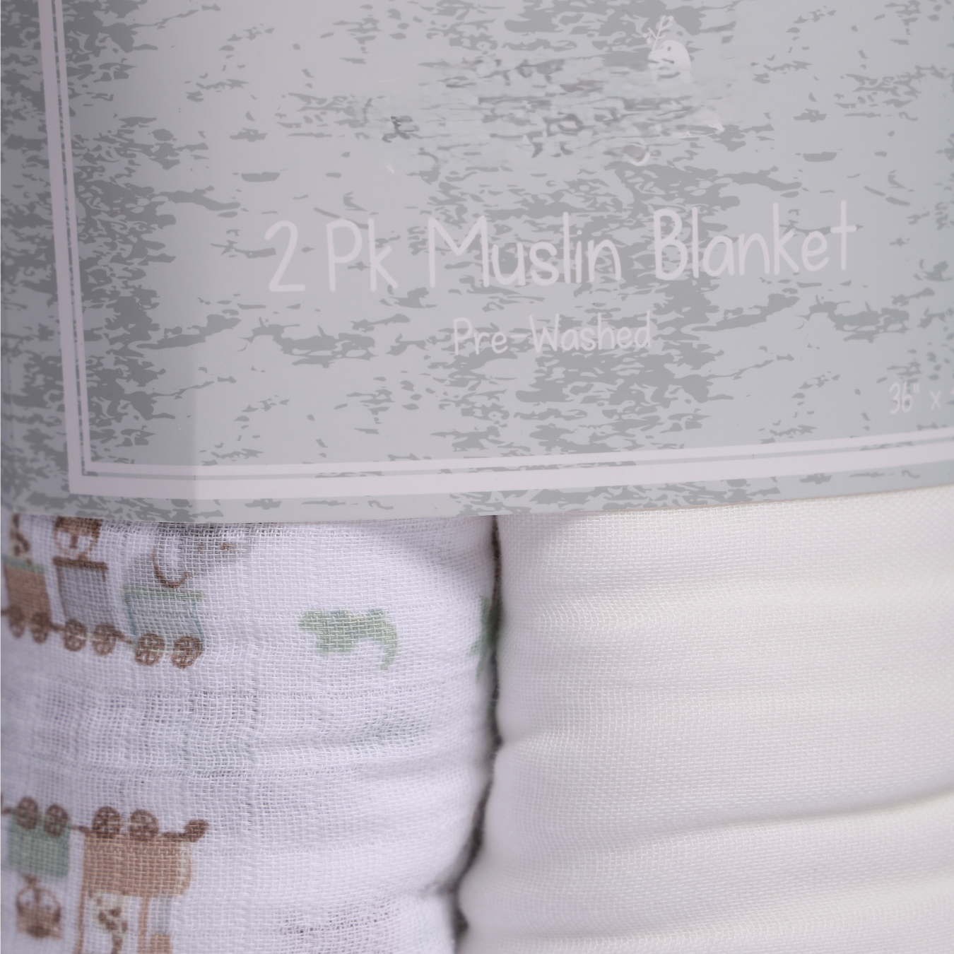 Muslin Baby Blanket Combo Pack of 2