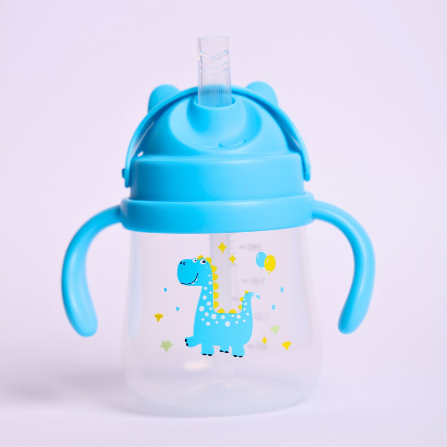 Baby Trainer Sippy Cup 270ml | BPA-Free Leakproof Straw Sipper with Soft Silicone Spout