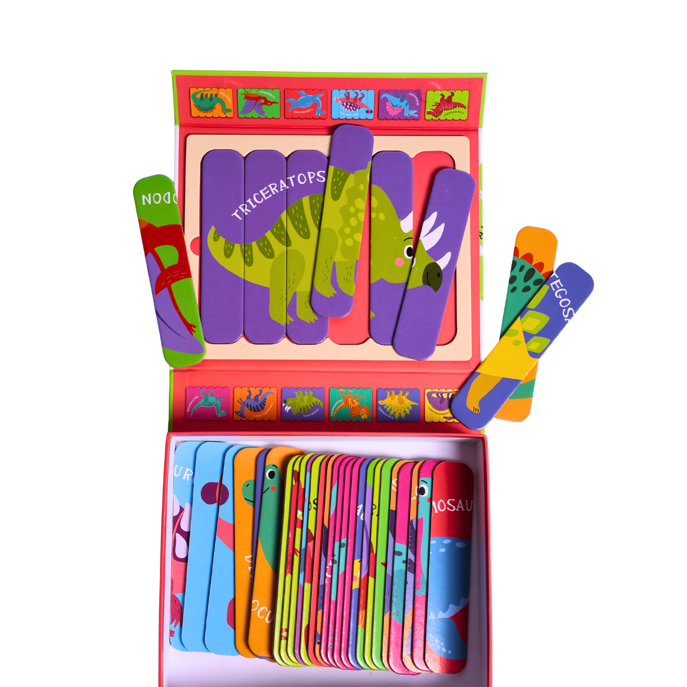 Stick Puzzle 36 PCS Random Pack of 1 Animal & Dinosaur Puzzle Game