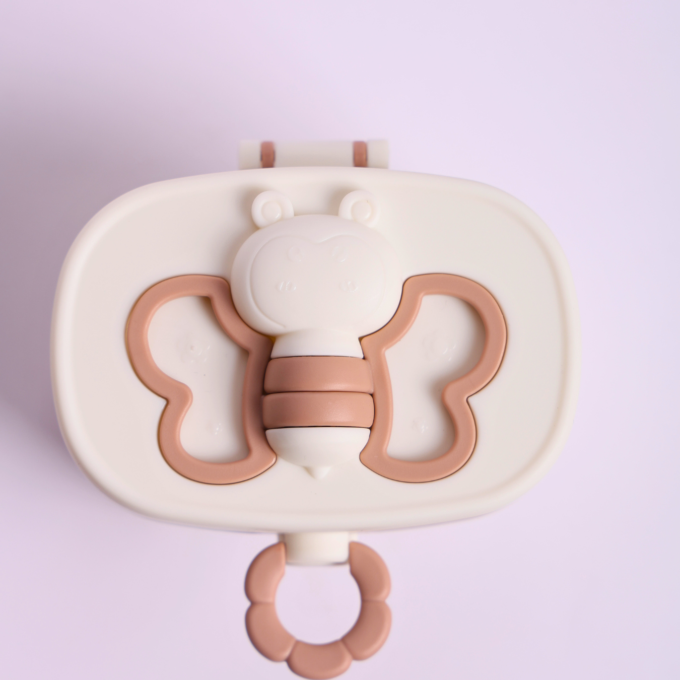 Flower Snap Baby Formula Dispenser 410ML with Spoon & Fork
