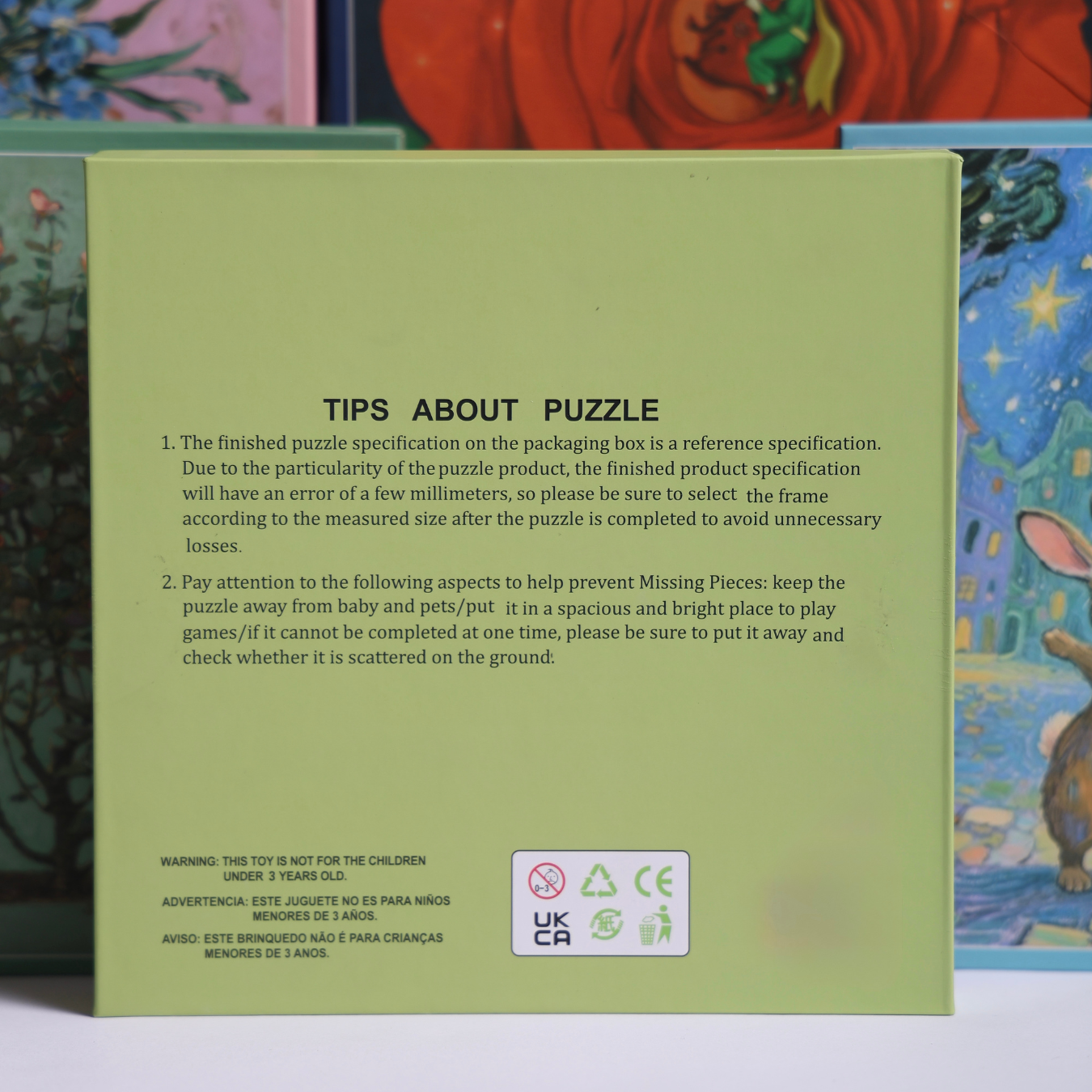 Tara Ventures Fine Art Puzzle Random Pack of 1 for Adults & Kids 10+