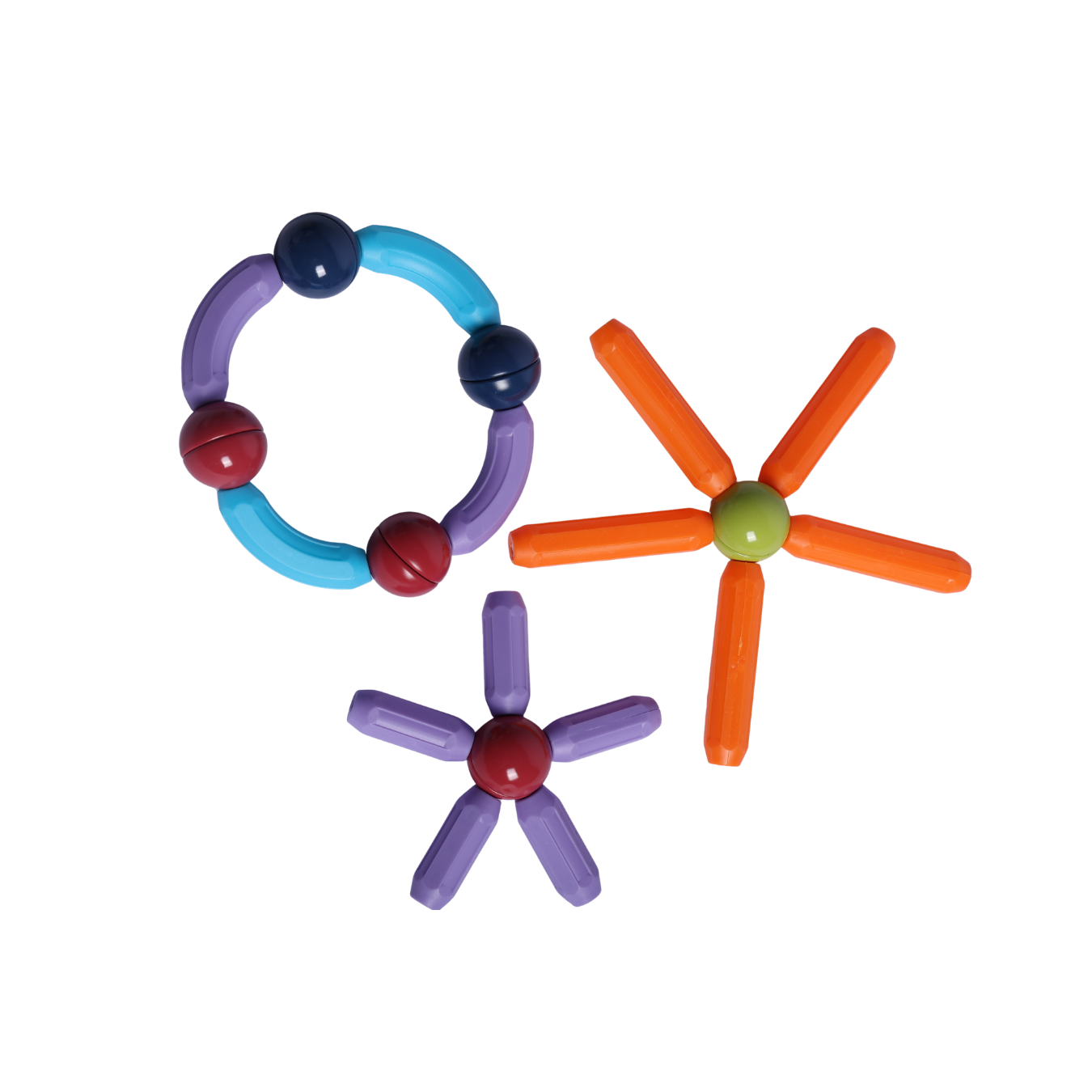 Magnetic Building Sticks & Balls 36 PCS for Kids | STEM Educational Magnetic Construction Toy Set