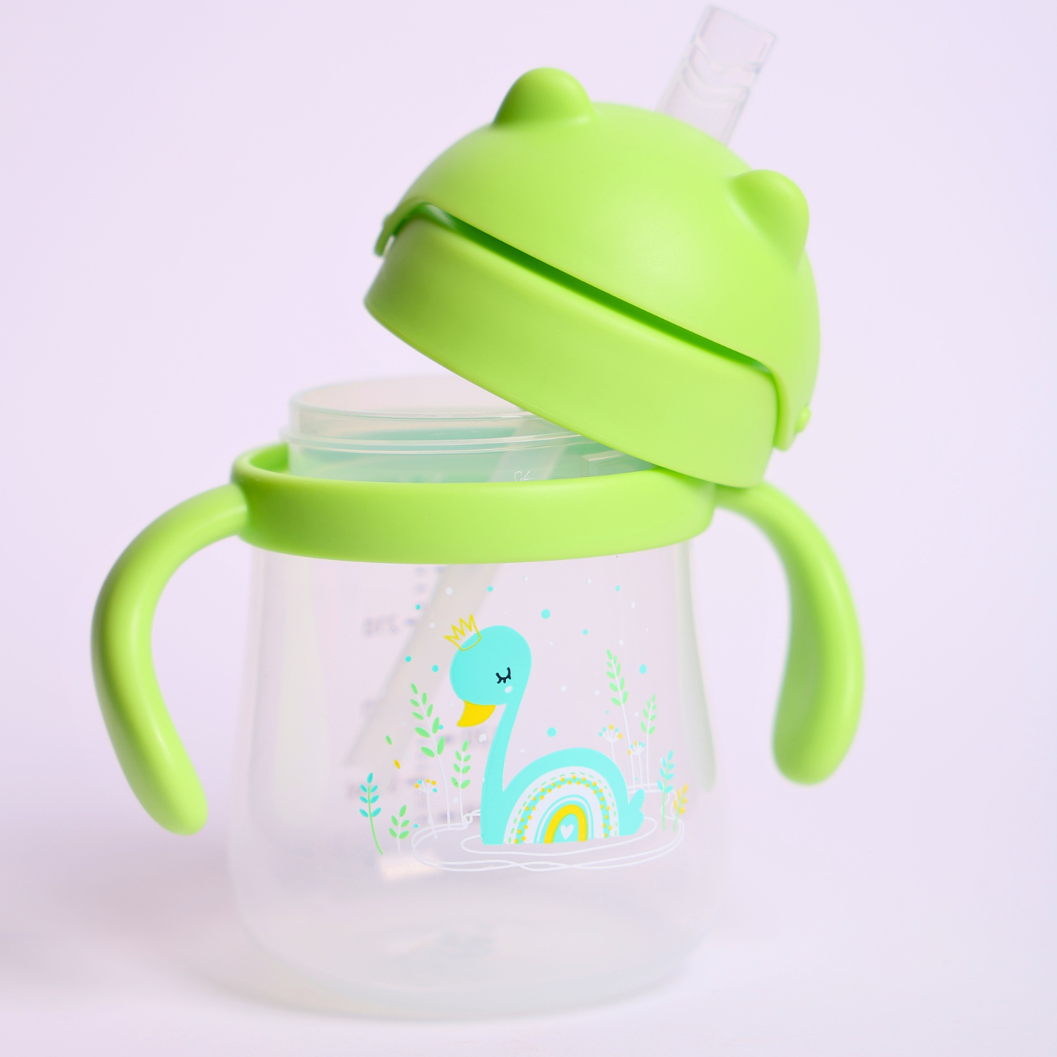 Baby Trainer Sippy Cup 270ml | BPA-Free Leakproof Straw Sipper with Soft Silicone Spout