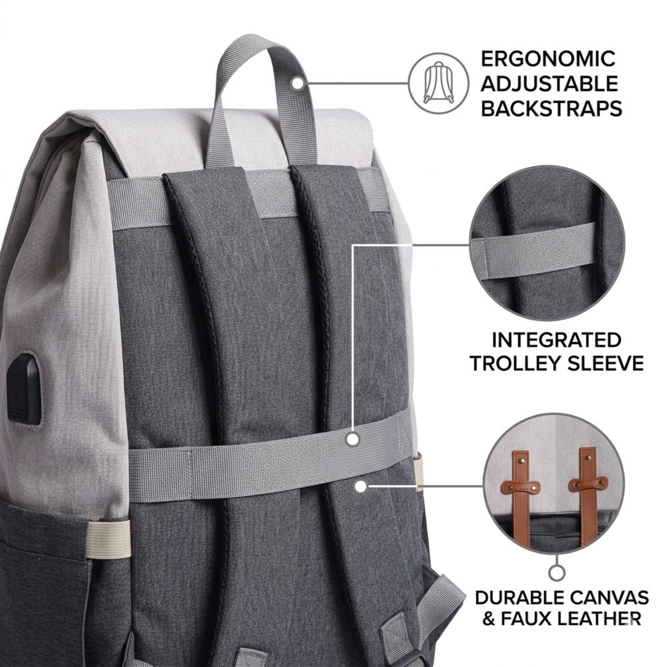 Diaper Bag Backpack for Mothers & Babies