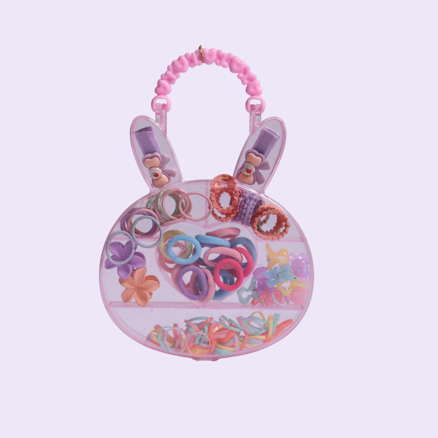 Rabbit Ear Hair Accessories Set for Girls Pack of 1