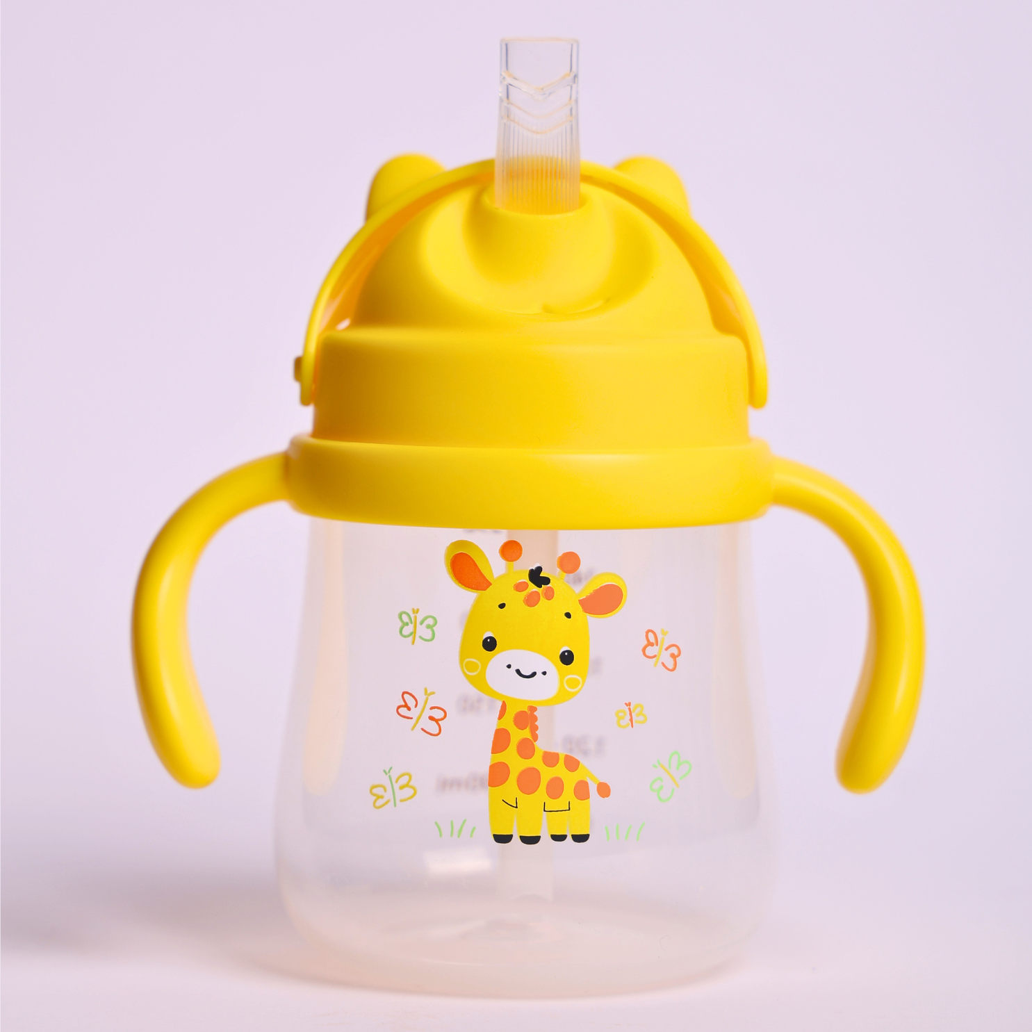 Baby Trainer Sippy Cup 270ml | BPA-Free Leakproof Straw Sipper with Soft Silicone Spout