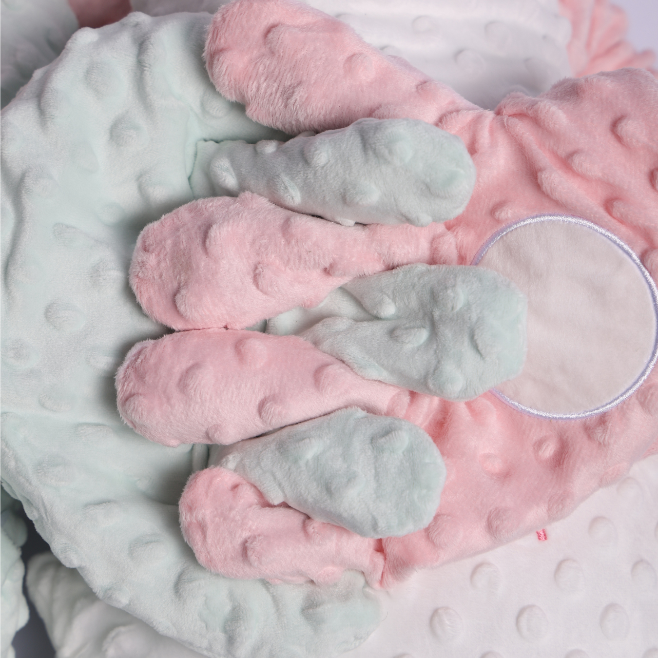 Dinosaur Plush Baby Soother Sleeping Toy with Soft Patting Comfort